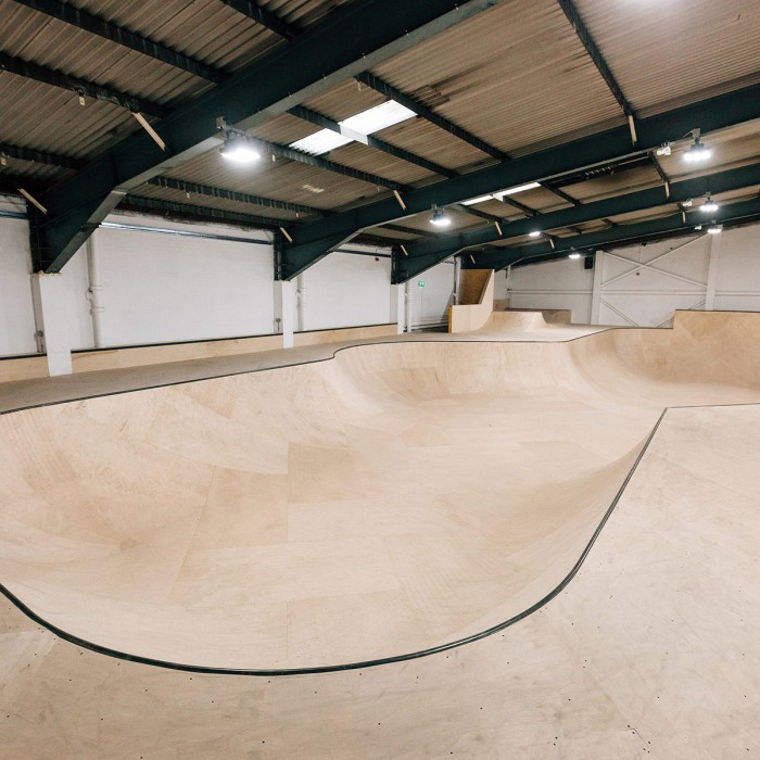 Skating areas and facilities at the Loading Bay Glasgows indoor ...